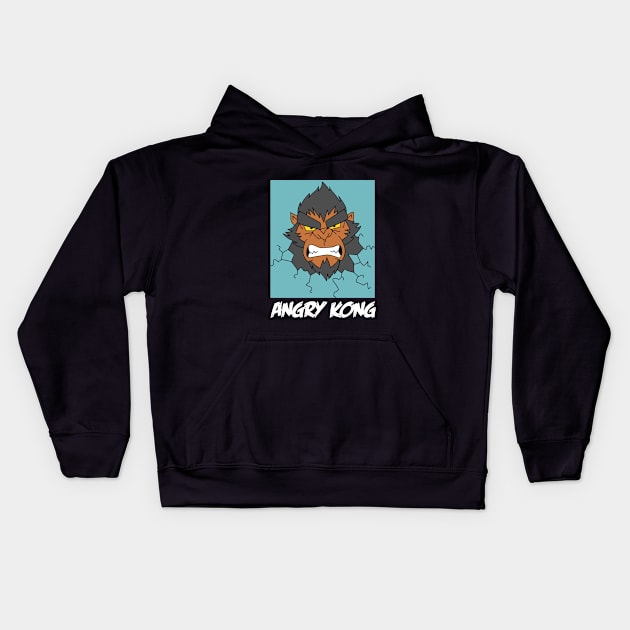 Angry Kong Kids Hoodie by DOORS project